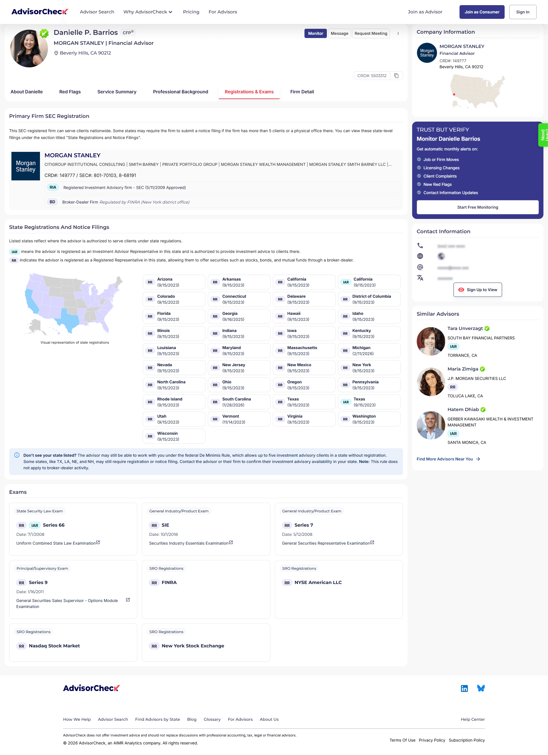 AdvisorCheck screenshot 3
