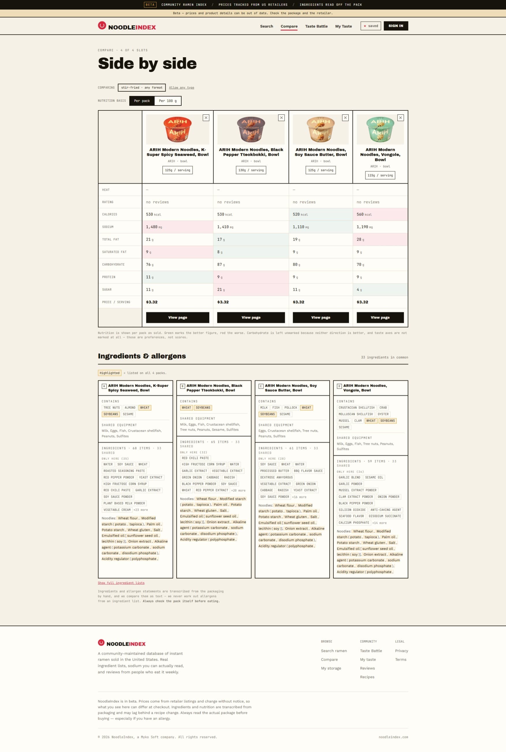 NoodleIndex screenshot 3
